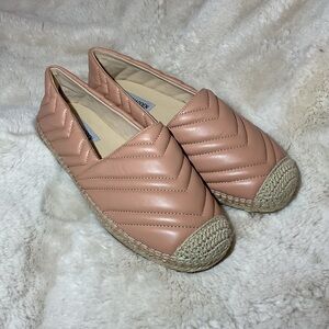 Steve Madden - Quilted Slip-On Espadrilles - Blush